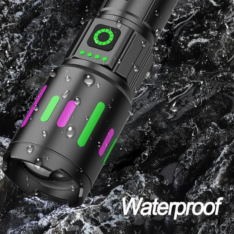 Wysokowydajna latarka LED USB z dalekim zasięgiem 🔦